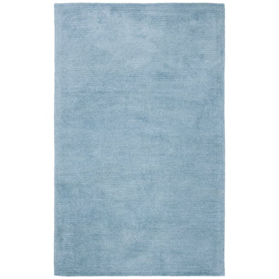 SAFAVIEH Himalaya Fleur Solid Area Rug, Blue, 4' x 6'