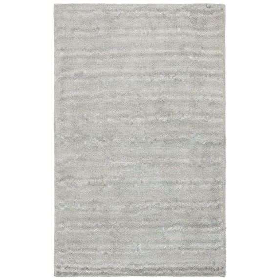 SAFAVIEH Himalaya Fleur Solid Area Rug, Grey, 5' x 8'