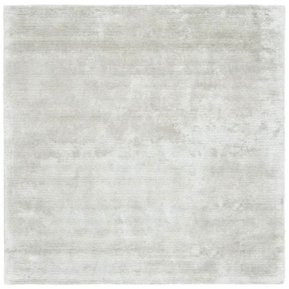 SAFAVIEH Himalaya Fleur Solid Area Rug, Grey, 6' x 6' Square