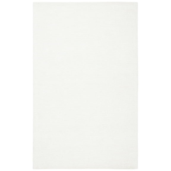 SAFAVIEH Himalaya Fleur Solid Area Rug, Ivory, 5' x 8'