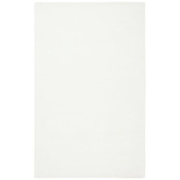 SAFAVIEH Himalaya Fleur Solid Area Rug, Ivory, 6' x 9'