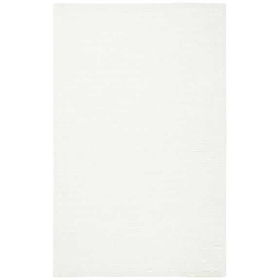 SAFAVIEH Himalaya Fleur Solid Area Rug, Ivory, 6' x 9'