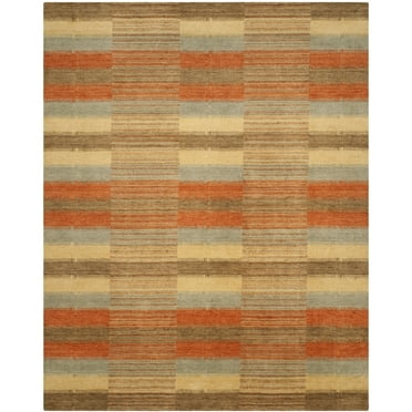 SAFAVIEH Himalaya Gavril Geometric Wool Area Rug, Multi, 6' x 9'