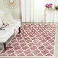 thumbnail image 1 of Safavieh Himalaya Carmella Distressed Wool Area Rug, Red/Ivory, 3' x 5', 1 of 7