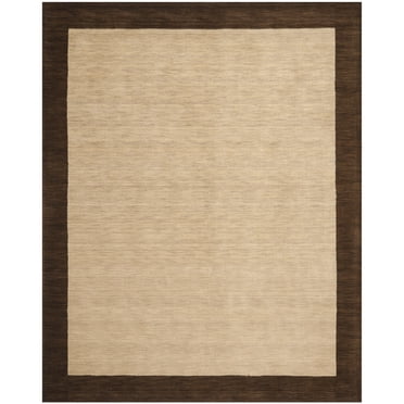 Safavieh Tappeto Runner Himalaya HIM121A In Lana Morbida - 70 Cm X 2,44 Mt - Colore Beige Chiaro E Avorio