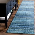 thumbnail image 1 of Safavieh Himalaya Branden Striped Wool Runner Rug, Blue/Multi, 2'3" x 12', 1 of 6