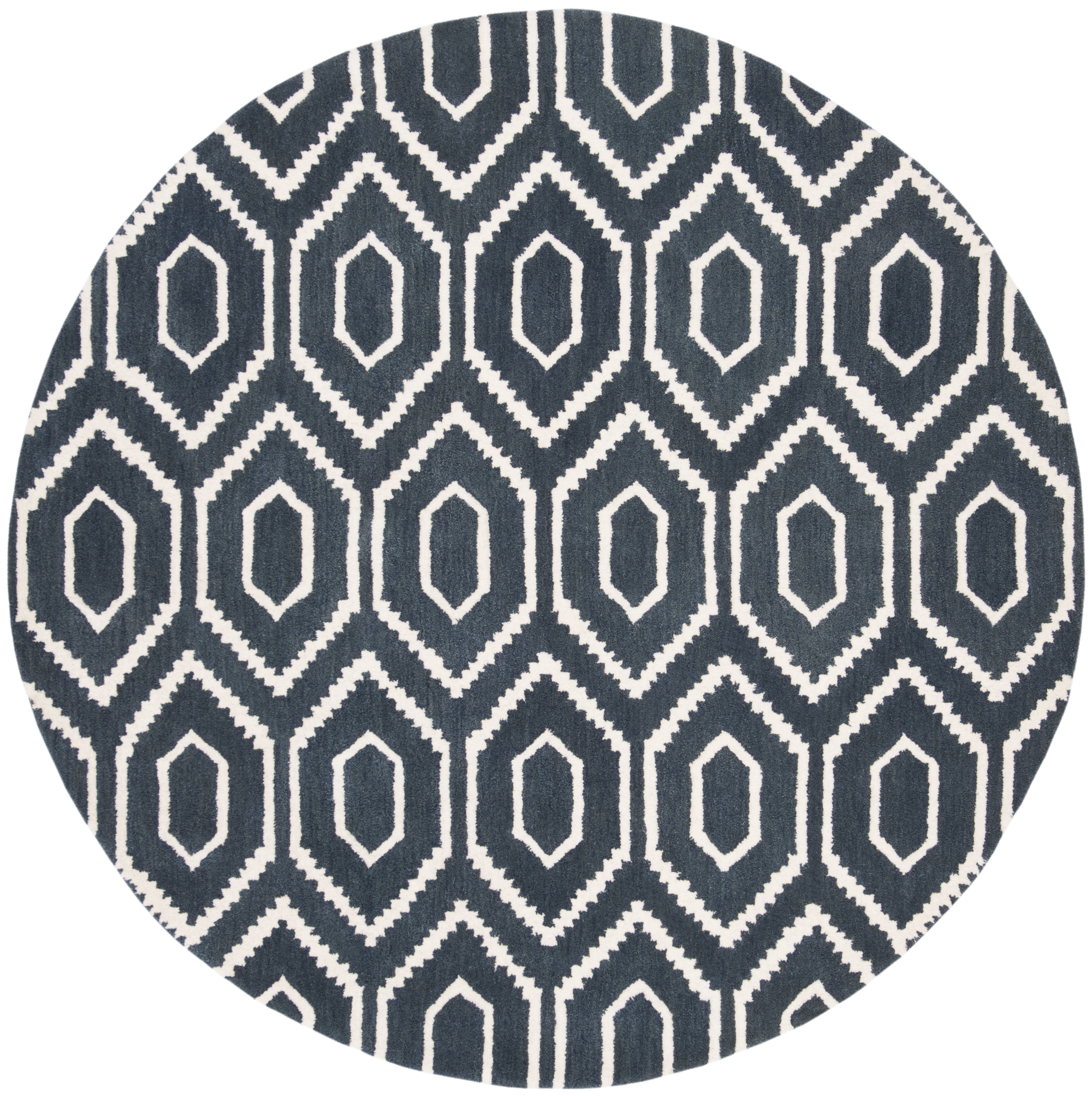 SAFAVIEH Himalaya HIM902N Handmade Navy / Ivory Rug