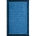thumbnail image 1 of Safavieh Himalaya Lexine Solid Wool Area Rug, Light Blue/Dark Blue, 3' x 5', 1 of 6