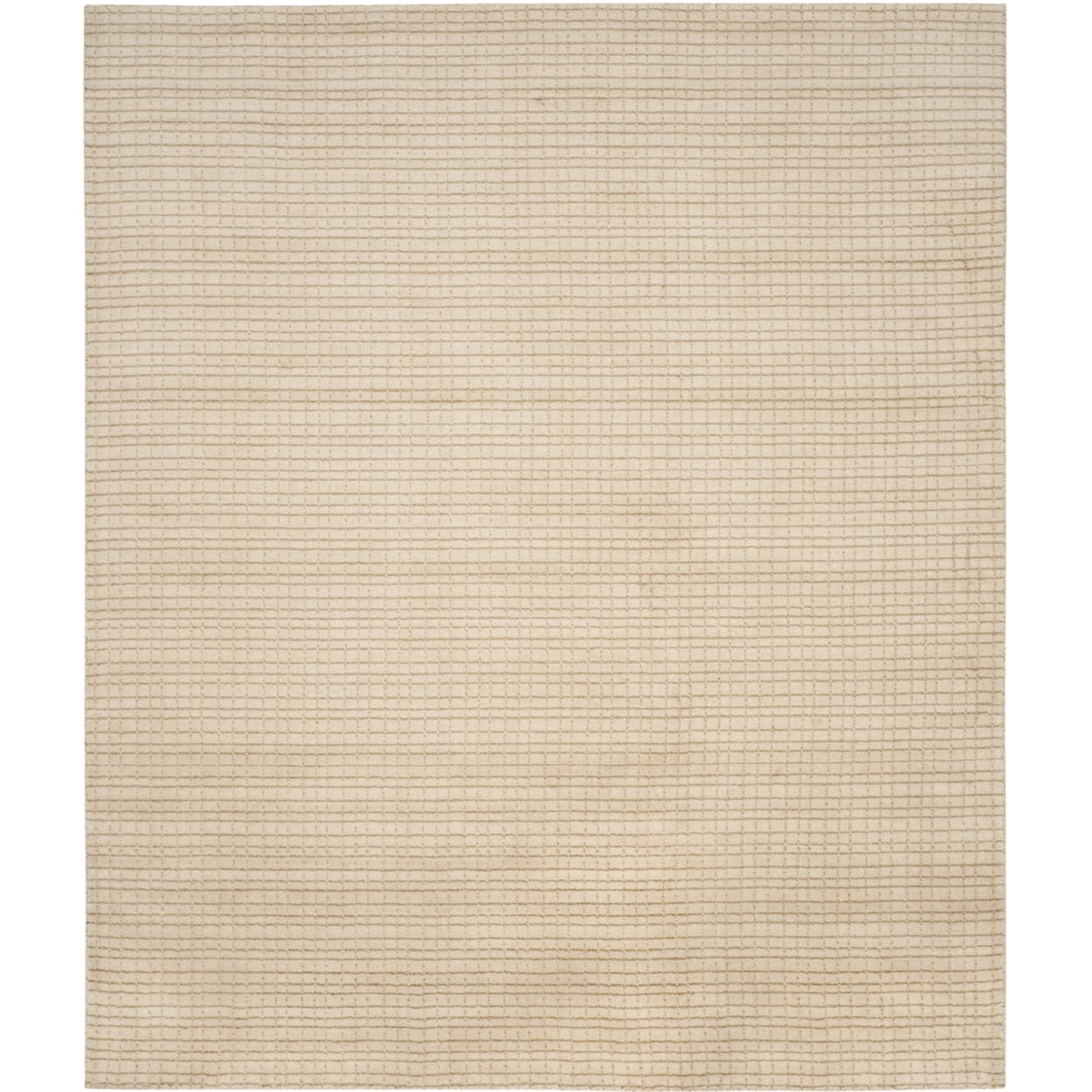 Himalaya Beige Hand-Knotted Wool 9' x 12' Area Rug