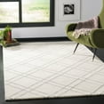 thumbnail image 1 of SAFAVIEH Himalaya Maralyn Geometric Wool Area Rug, Ivory/Silver, 4' x 6', 1 of 6