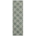 thumbnail image 1 of SAFAVIEH Himalaya Maralyn Geometric Wool Runner Rug, Dark Grey/Ivory, 2'3" x 12', 1 of 8