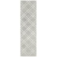 thumbnail image 1 of SAFAVIEH Himalaya Maralyn Geometric Wool Runner Rug, Grey/Silver, 2'3" x 12', 1 of 6