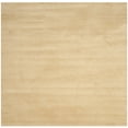 thumbnail image 1 of SAFAVIEH Himalaya Rachelle Solid Wool Area Rug, Beige, 6' x 6' Square, 1 of 10