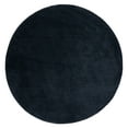 thumbnail image 1 of SAFAVIEH Himalaya Rachelle Solid Wool Area Rug, Black, 6' x 6' Round, 1 of 9