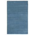 thumbnail image 1 of SAFAVIEH Himalaya Rachelle Solid Wool Area Rug, Blue, 5' x 8', 1 of 10