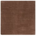 thumbnail image 1 of SAFAVIEH Himalaya Rachelle Solid Wool Area Rug, Brown, 6' x 6' Square, 1 of 10