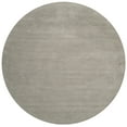 thumbnail image 1 of SAFAVIEH Himalaya Rachelle Solid Wool Area Rug, Grey, 4' x 4' Round, 1 of 9