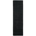 thumbnail image 1 of SAFAVIEH Himalaya Rachelle Solid Wool Runner Rug, Black, 2'3" x 12', 1 of 9