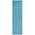 thumbnail image 1 of SAFAVIEH Himalaya Rachelle Solid Wool Runner Rug, Turquoise, 2'3" x 10', 1 of 9