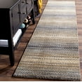 thumbnail image 1 of SAFAVIEH Himalaya Renae Striped Wool Runner Rug, Grey, 2'3" x 8', 1 of 6