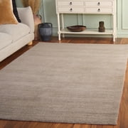 SAFAVIEH Himalaya Vince Overdyed Striped Wool Area Rug, Stone, 4' x 6'