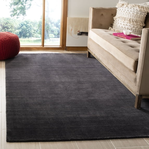SAFAVIEH Himalaya Vince Striped Area Rug, Black, 5' x 8'