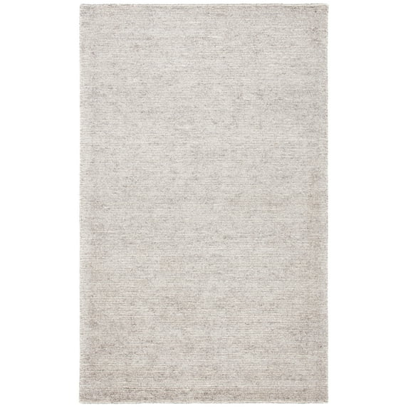 SAFAVIEH Himalaya Walter Solid Area Rug, Grey, 5' x 8'