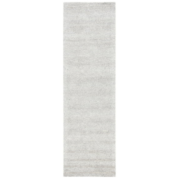 SAFAVIEH Himalaya Walter Solid Runner Rug, Grey, 2'3" x 8'