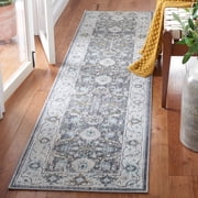 Safavieh History Gerard Oriental Runner Rug, Light Gray/Dark Gray, 2 x 8