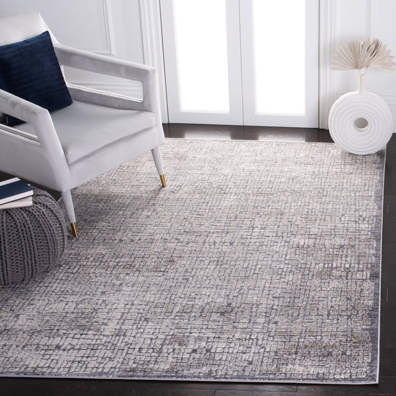 Safavieh History Glen Distressed Area Rug, Ivory/Dark Gray, 4' x 6'