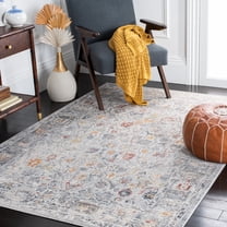 Safavieh History Keiran Distressed Area Rug, Light Gray/Gold, 4' x 6'
