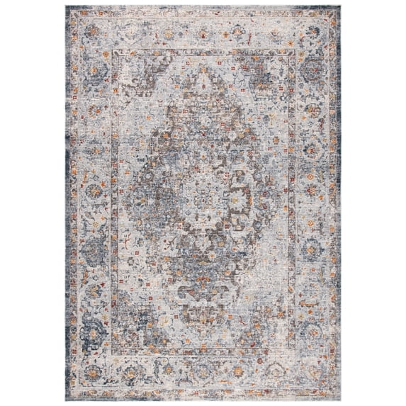 SAFAVIEH History Leola Oriental Area Rug, Grey/Light Grey, 8' x 10'