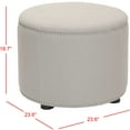 thumbnail image 1 of SAFAVIEH Hogan Ottoman Taupe, 1 of 2