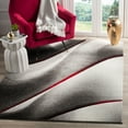thumbnail image 1 of SAFAVIEH Hollywood Candyce Abstract Area Rug, Grey/Red, 2'7" x 5', 1 of 6