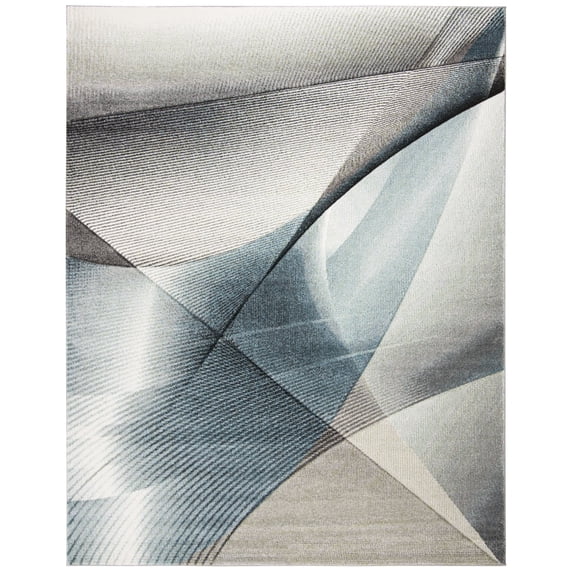 Safavieh Hollywood Celandine Abstract Area Rug, Gray/Teal, 8' x 10'