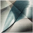 thumbnail image 1 of Safavieh Hollywood Celandine Abstract Area Rug, Gray/Teal, 9' x 9' Square, 1 of 10