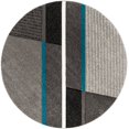 thumbnail image 1 of SAFAVIEH Hollywood Collection HLW711D Grey / Teal Rug, 1 of 5