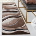 thumbnail image 1 of Safavieh Hollywood Dallas Abstract Runner Rug, Brown/Ivory, 2'3" x 8', 1 of 11