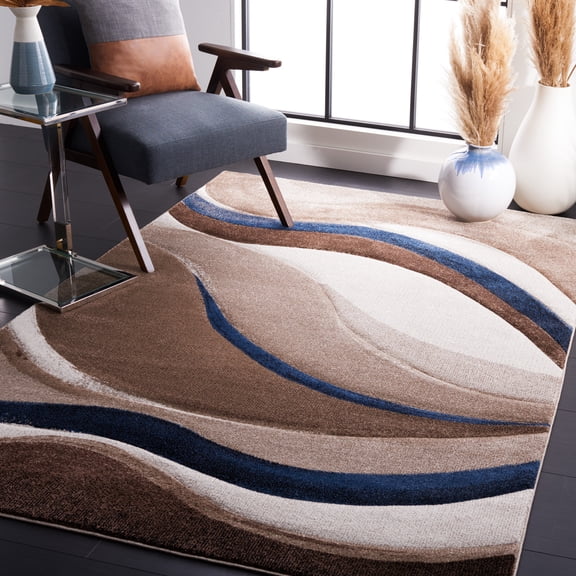 Safavieh Hollywood Dalton Abstract Area Rug, Beige/Blue, 2' x 3'