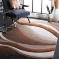 thumbnail image 1 of Safavieh Hollywood Dalton Abstract Area Rug, Beige/Brown, 2'7" x 5', 1 of 11