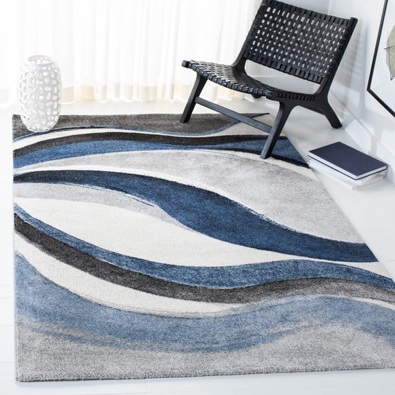Safavieh Hollywood Dalton Abstract Area Rug, Gray/Blue, 2'7" x 5'