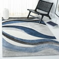 thumbnail image 1 of Safavieh Hollywood Dalton Abstract Area Rug, Gray/Blue, 2' x 3', 1 of 11
