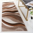 thumbnail image 1 of Safavieh Hollywood Dalton Abstract Runner Rug, Beige/Brown, 2'3" x 8', 1 of 11
