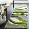 thumbnail image 1 of Safavieh Hollywood Dalton Abstract Runner Rug, Gray/Green, 2'3" x 12', 1 of 11