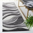 thumbnail image 1 of Safavieh Hollywood Dalton Abstract Runner Rug, Gray/Ivory, 2'3" x 6', 1 of 11