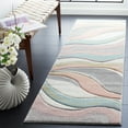 thumbnail image 1 of Safavieh Hollywood Dalton Abstract Runner Rug, Gray/Pink, 2'3" x 14', 1 of 11
