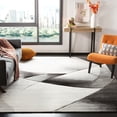 thumbnail image 1 of Safavieh Hollywood Joandra Abstract Area Rug, Gray/Dark Gray, 6'7" x 6'7" Square, 1 of 8