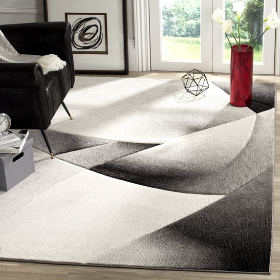 Safavieh Hollywood Joandra Abstract Area Rug, Gray/Dark Gray, 2'7" x 5'