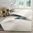 thumbnail image 1 of SAFAVIEH Hollywood Joandra Abstract Area Rug, Grey/Teal, 2'7" x 5', 1 of 6