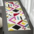 thumbnail image 1 of Safavieh Hollywood Kelly Abstract Runner Rug, Ivory/Rose, 2'3" x 6', 1 of 8